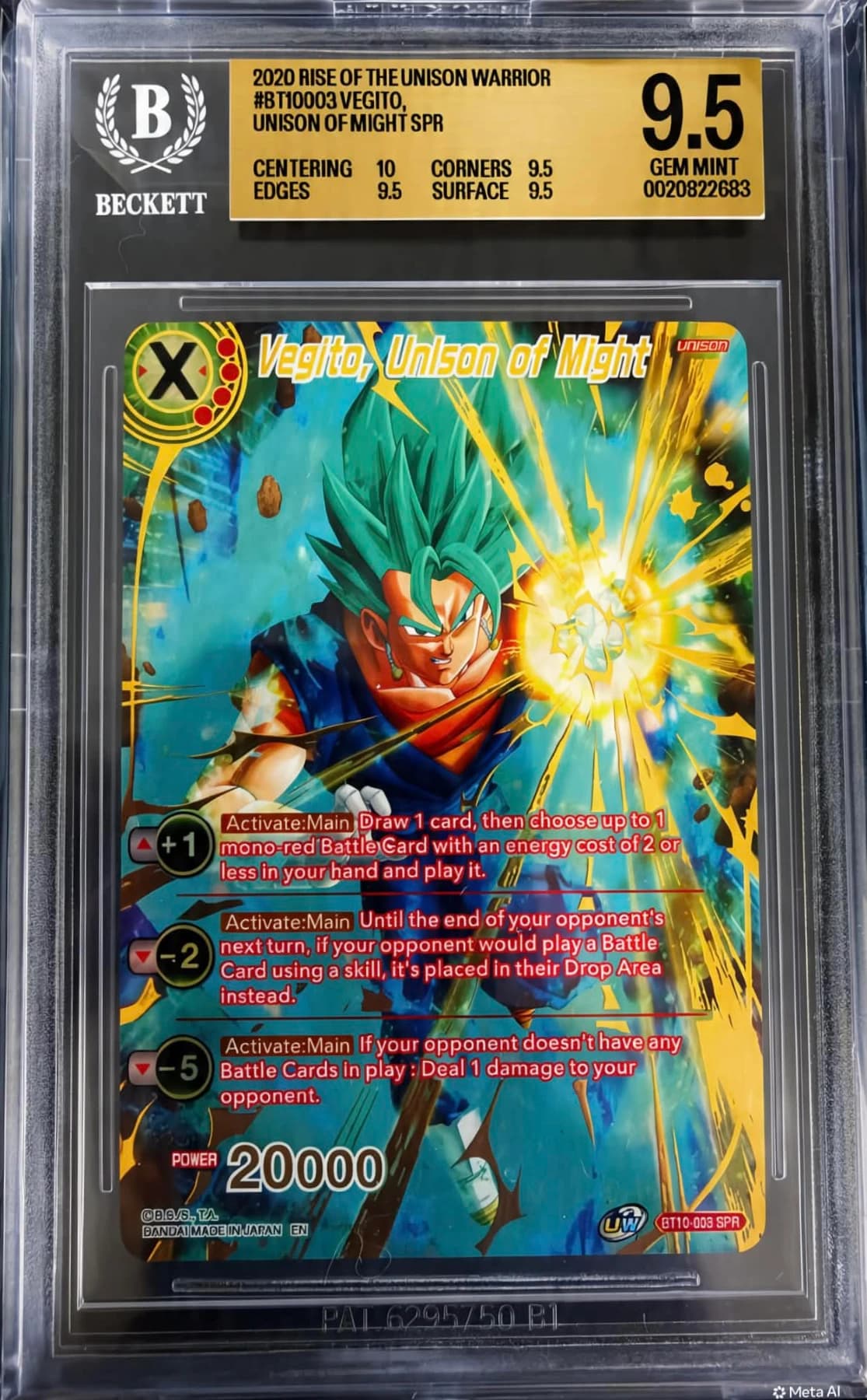 Vegito, Unison of Might — Rise of the Unison Warrior
